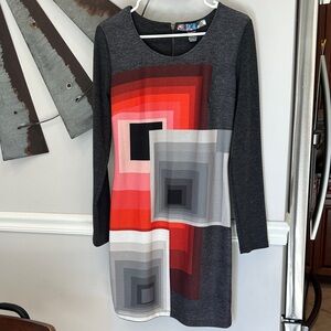 Desigual Multicolor Patterned Dress